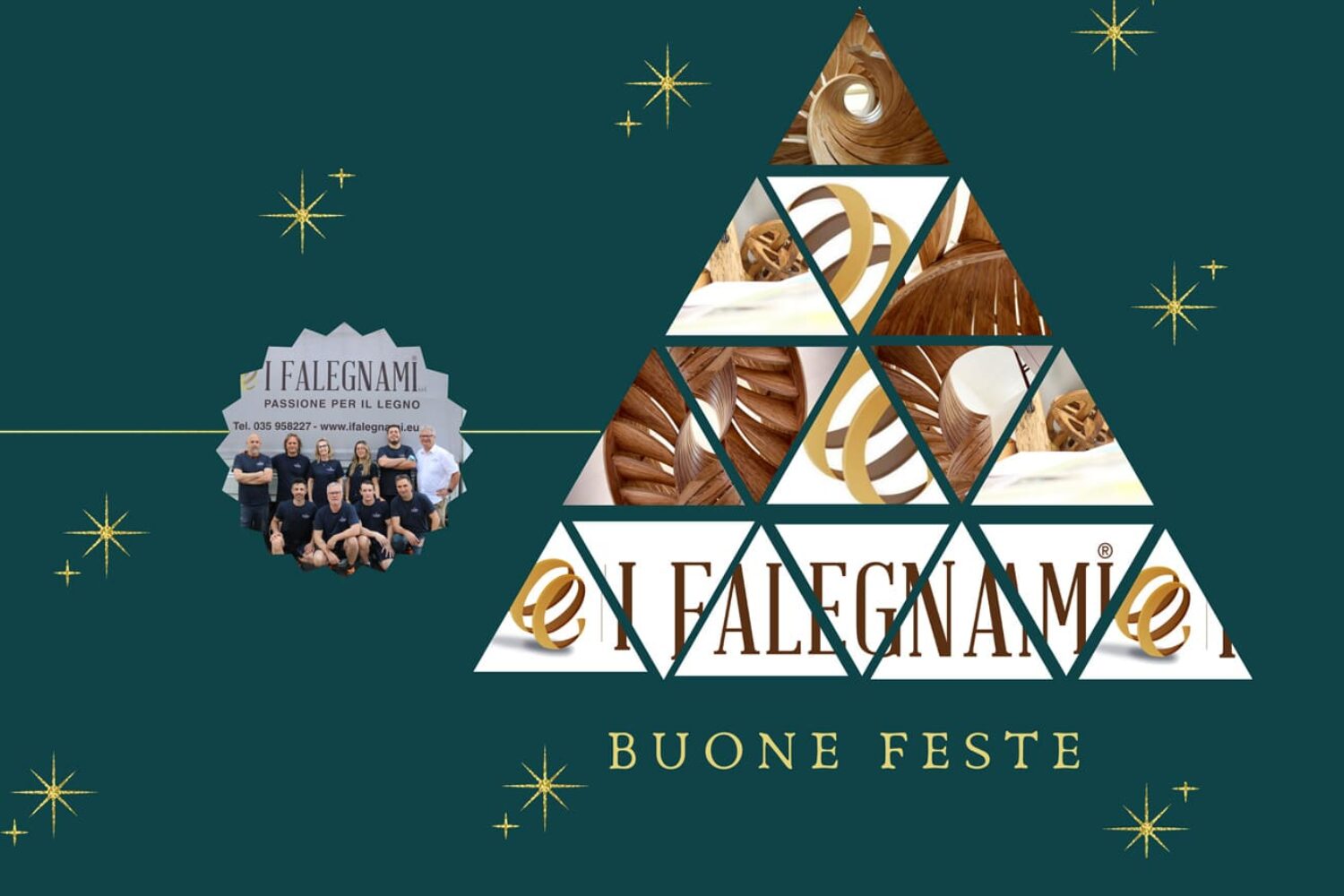Buone feste da I Falegnami Srl