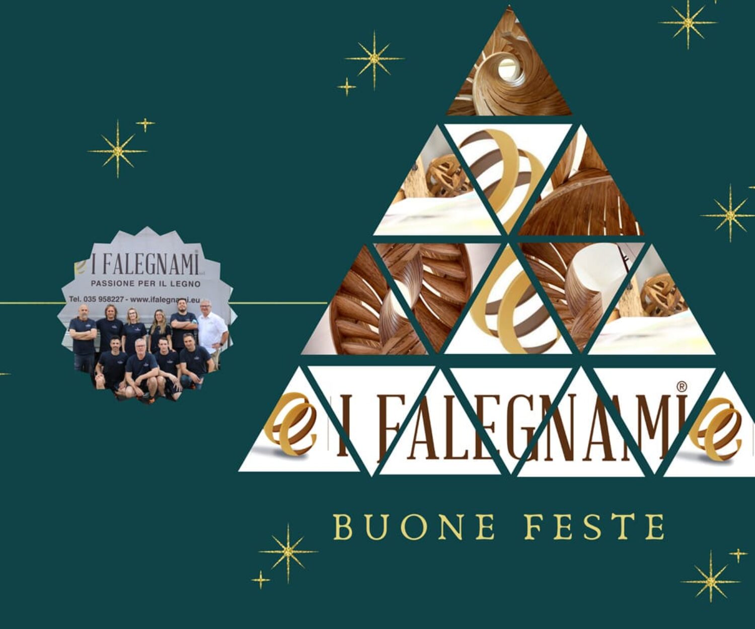 Buone feste da I Falegnami Srl